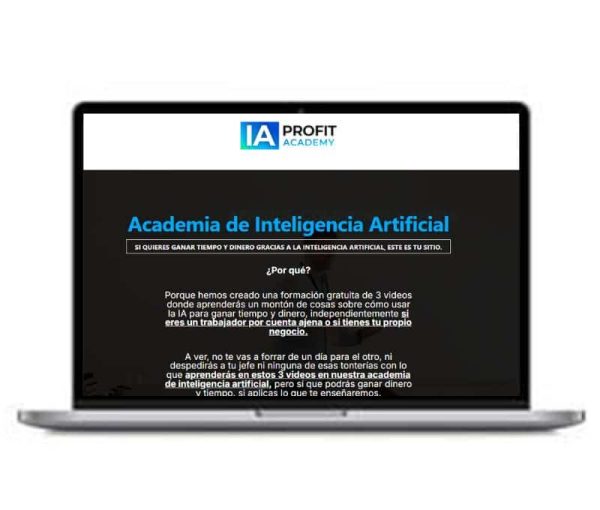 ia profit academy bernat casanas curso