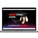 Portada del curso Vende como shark de la autora mexicana coral mujaes